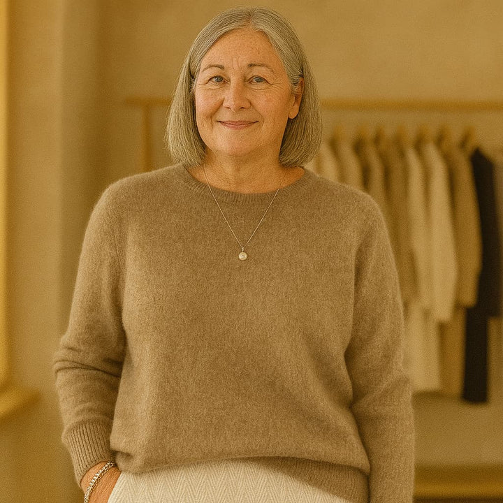 ELISA | SOFT CLASSIC CREWNECK SWEATER