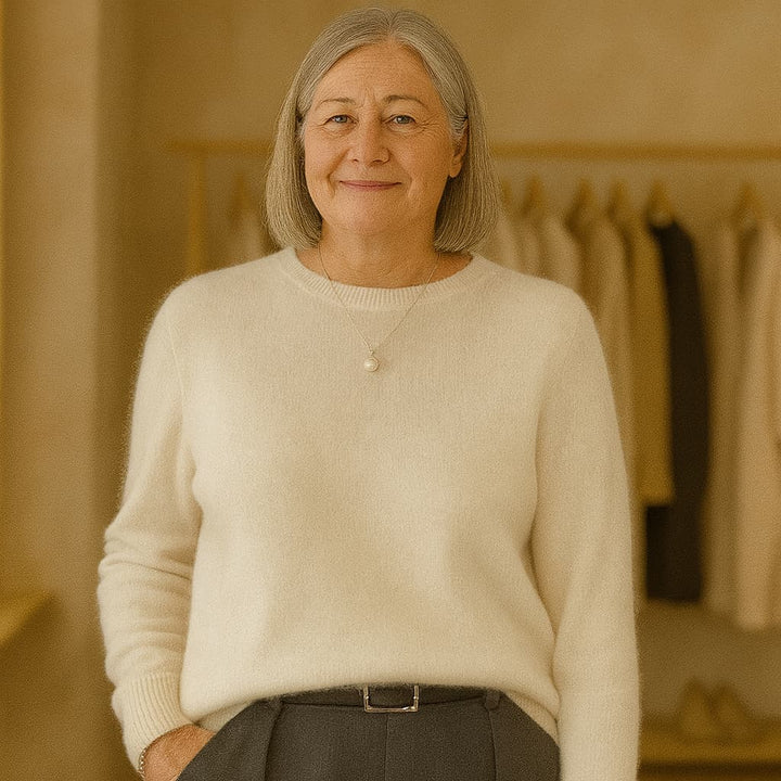ELISA | SOFT CLASSIC CREWNECK SWEATER