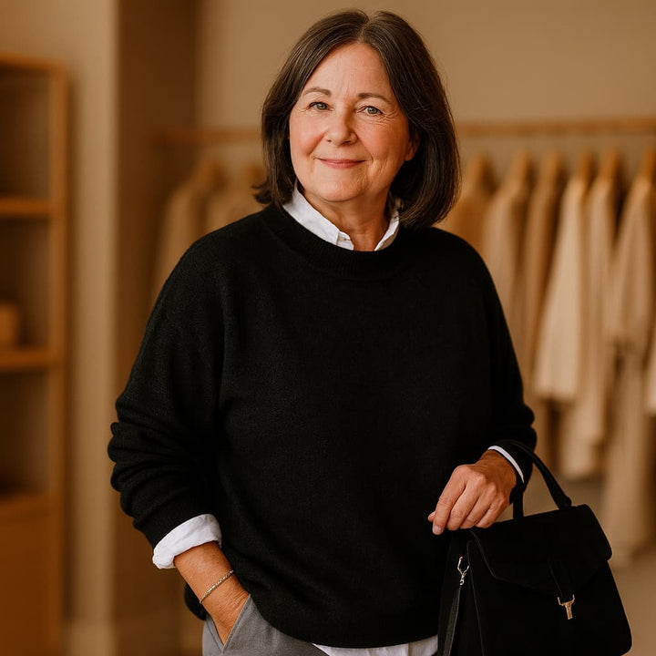 MARINA | RELAXED CLASSIC CREWNECK SWEATER