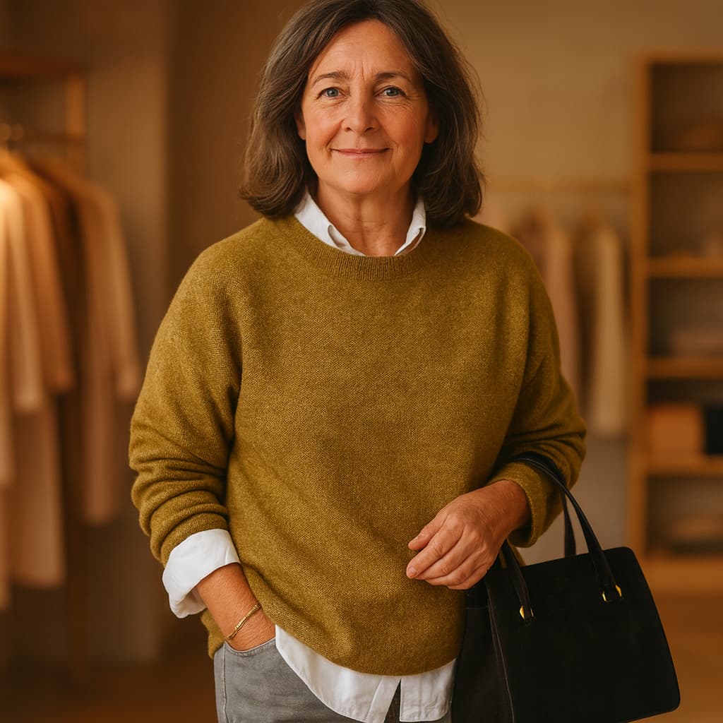 MARINA | RELAXED CLASSIC CREWNECK SWEATER