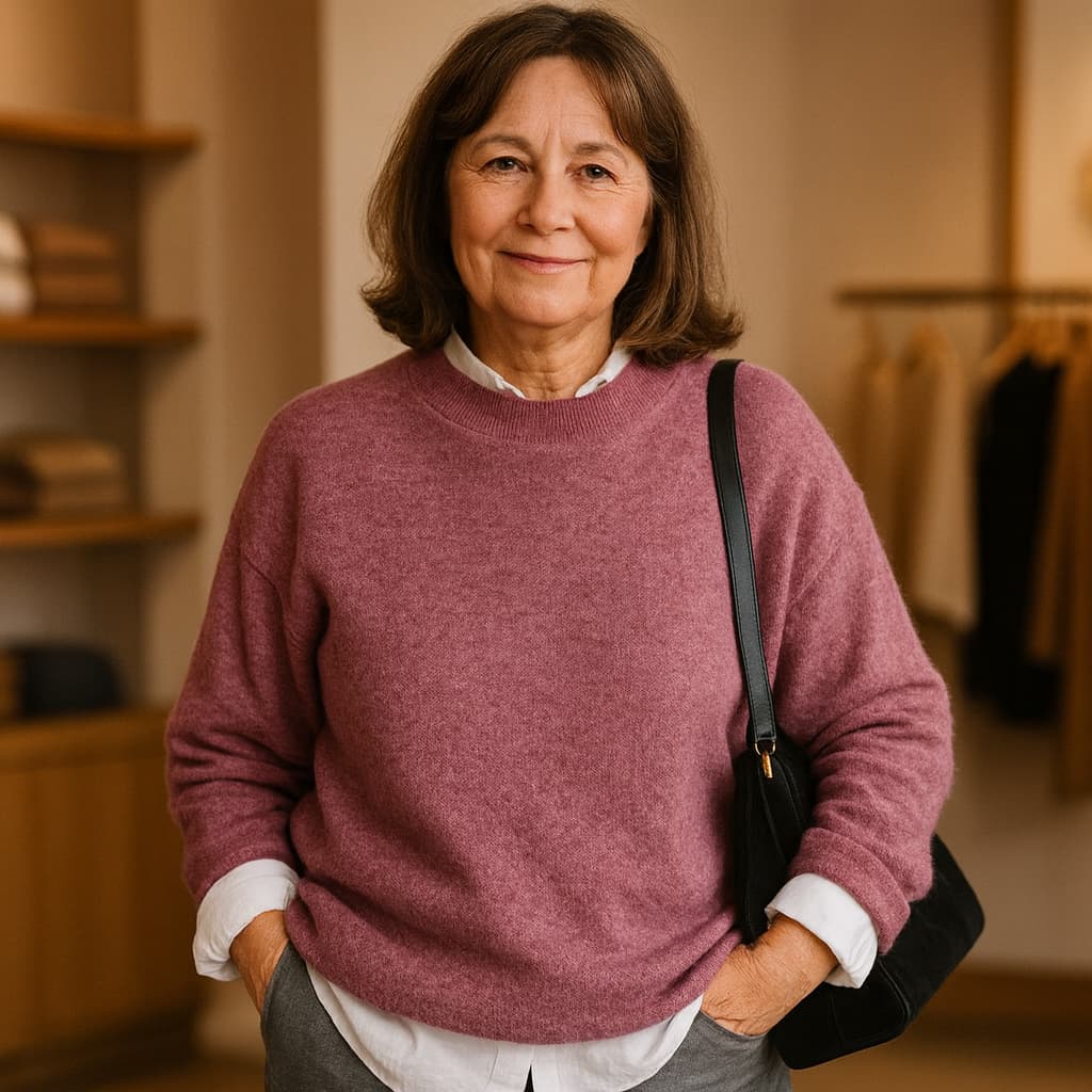 MARINA | RELAXED CLASSIC CREWNECK SWEATER
