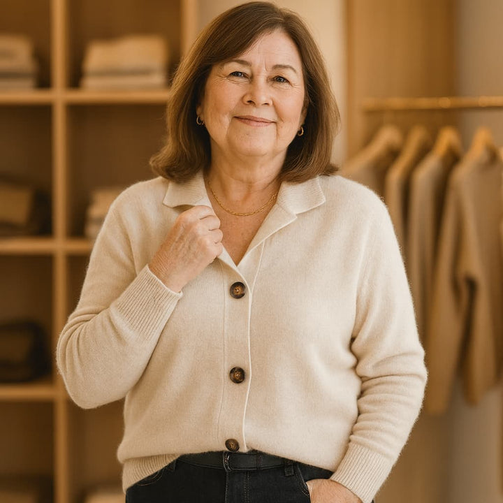AURORA | CLASSIC BUTTONED CARDIGAN
