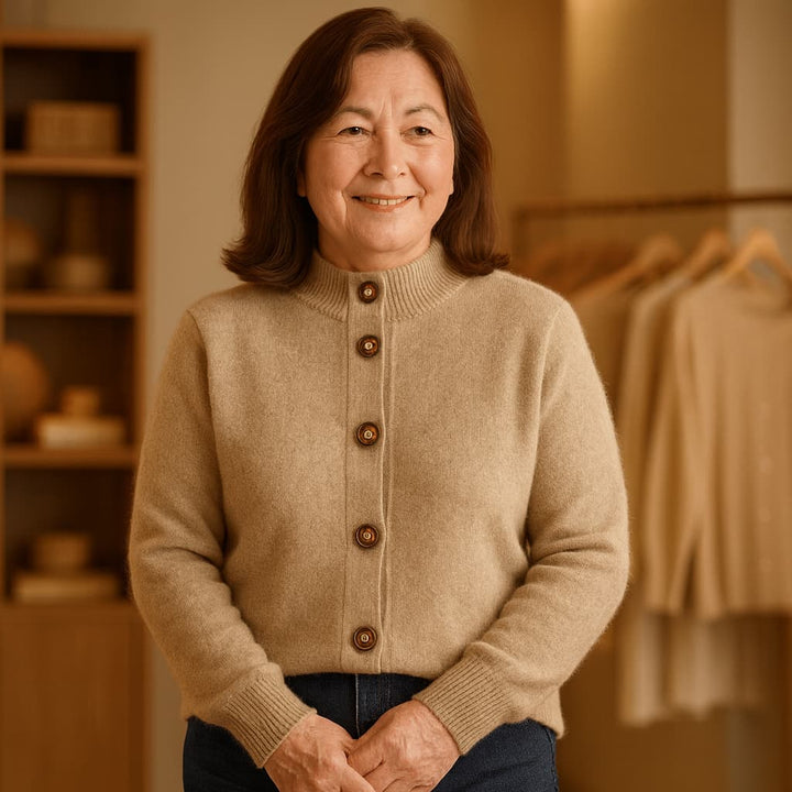 AURORA | CLASSIC BUTTONED CARDIGAN