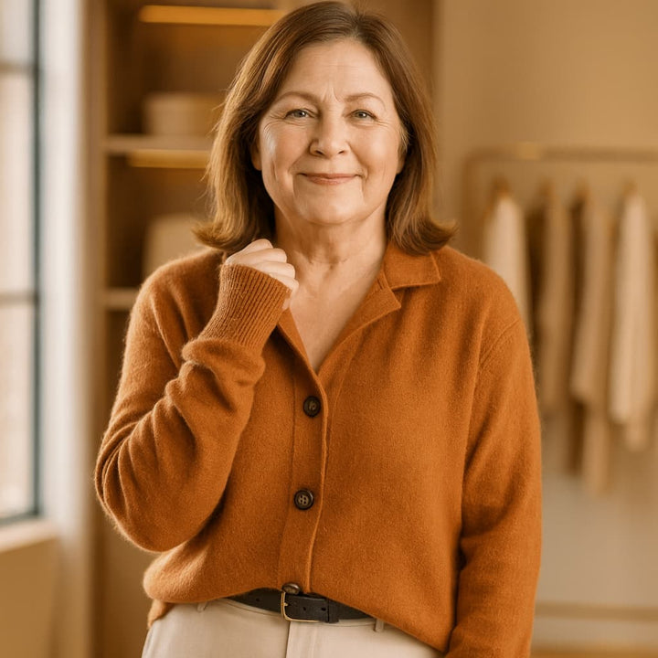 AURORA | CLASSIC BUTTONED CARDIGAN