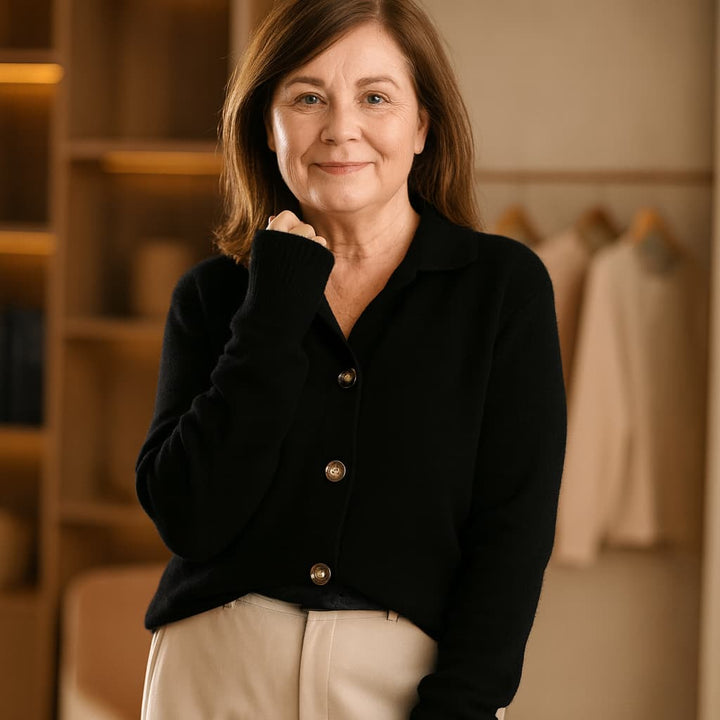AURORA | CLASSIC BUTTONED CARDIGAN