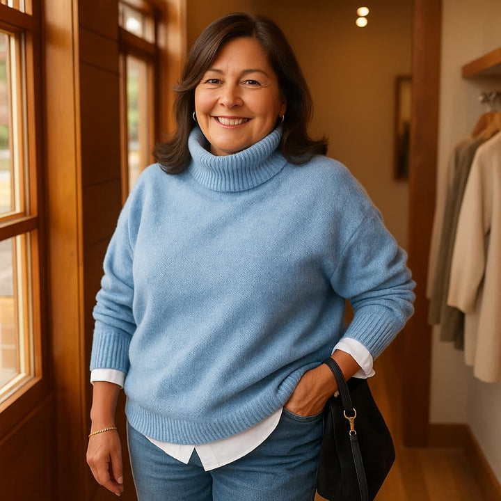 ELENA | TIMELESS ROLL-NECK SWEATER