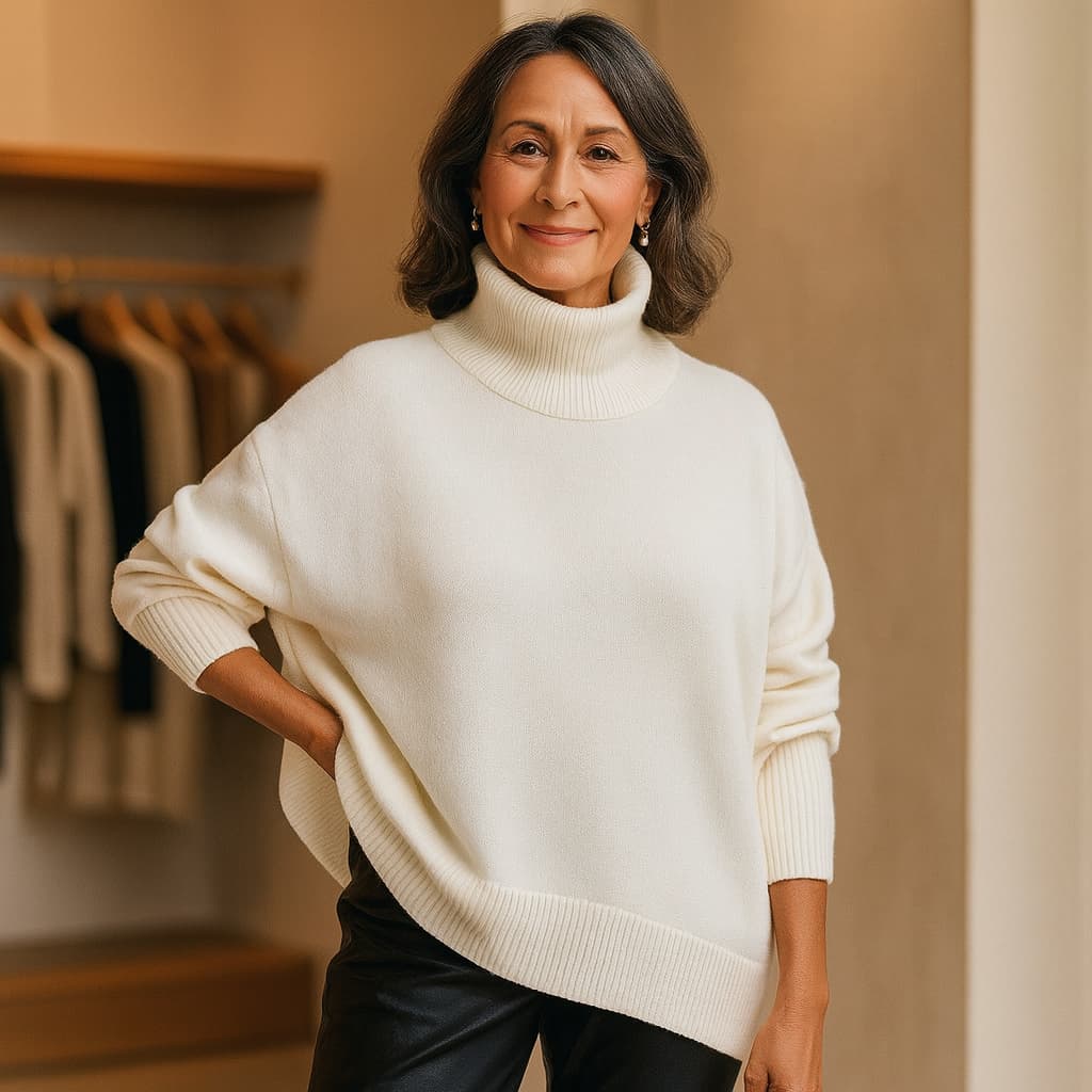 ELENA | TIMELESS ROLL-NECK SWEATER