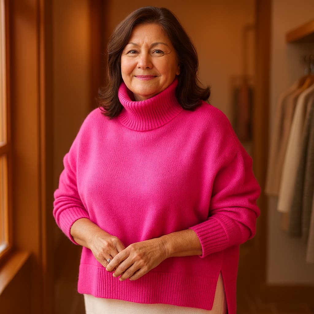 ELENA | TIMELESS ROLL-NECK SWEATER