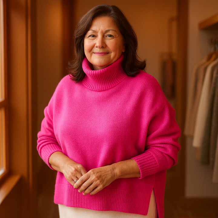ELENA | TIMELESS ROLL-NECK SWEATER