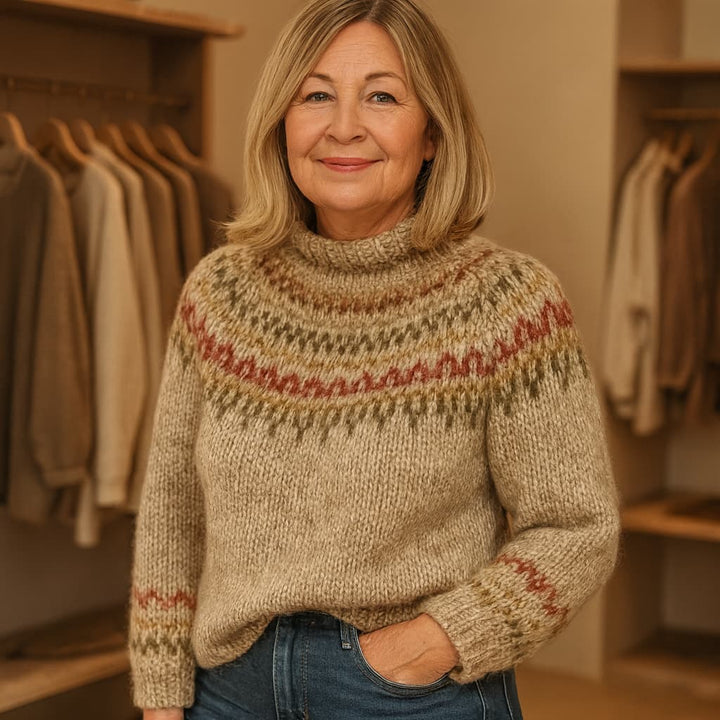 INES | NORDIC HERITAGE SWEATER