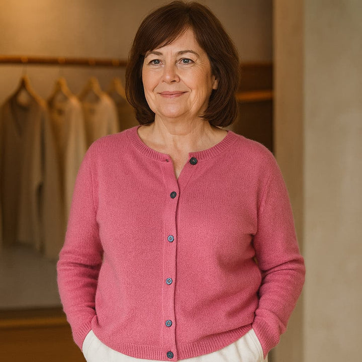 BEATRIZ | CLASSIC BUTTON-UP CARDIGAN