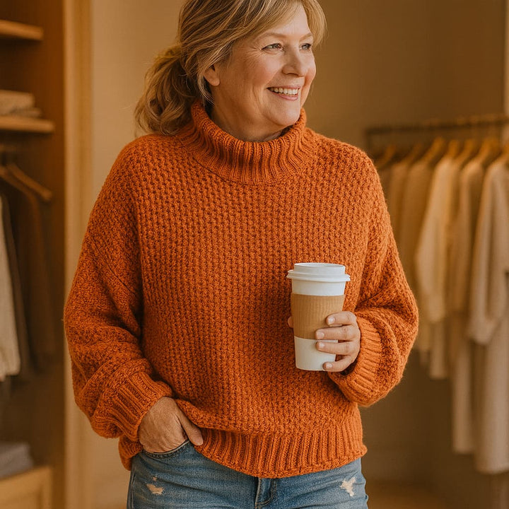 LAURA | CHUNKY COZY TURTLENECK SWEATER