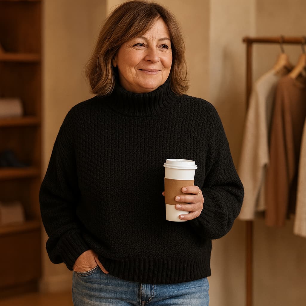 LAURA | CHUNKY COZY TURTLENECK SWEATER