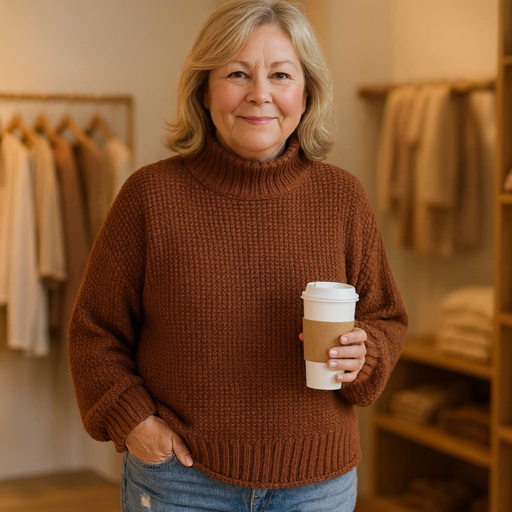 LAURA | CHUNKY COZY TURTLENECK SWEATER