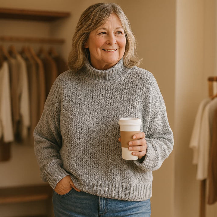 LAURA | CHUNKY COZY TURTLENECK SWEATER