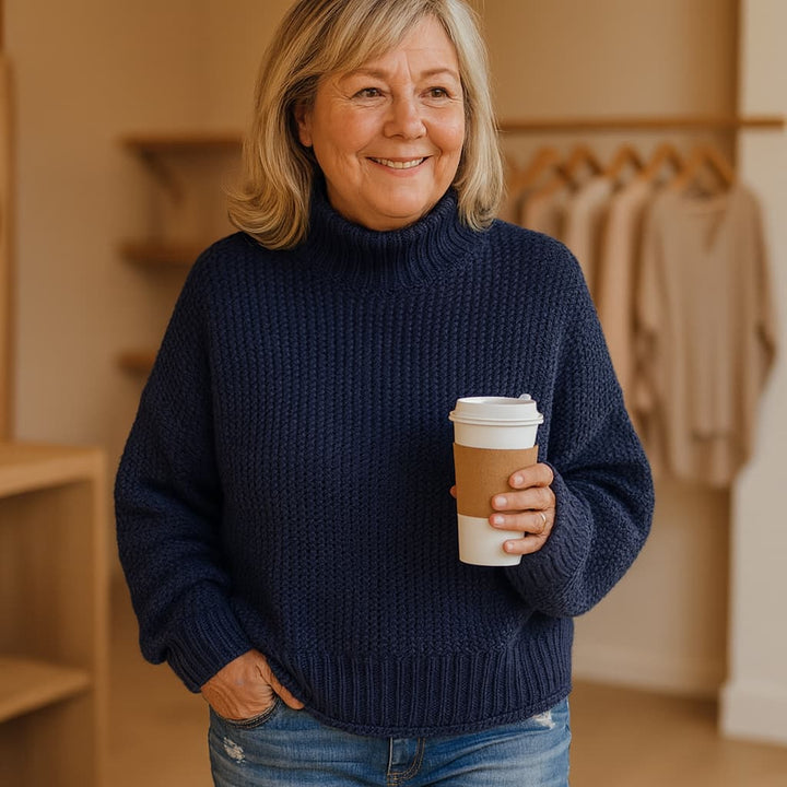 LAURA | CHUNKY COZY TURTLENECK SWEATER