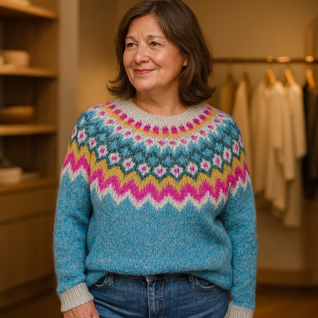 HELENA | NORDIC FAIR-ISLE SWEATER