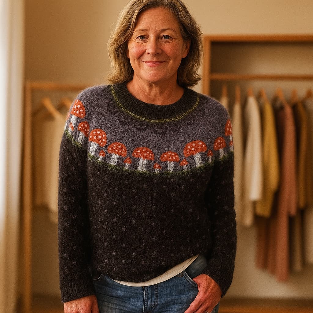 HELENA | NORDIC FAIR-ISLE SWEATER