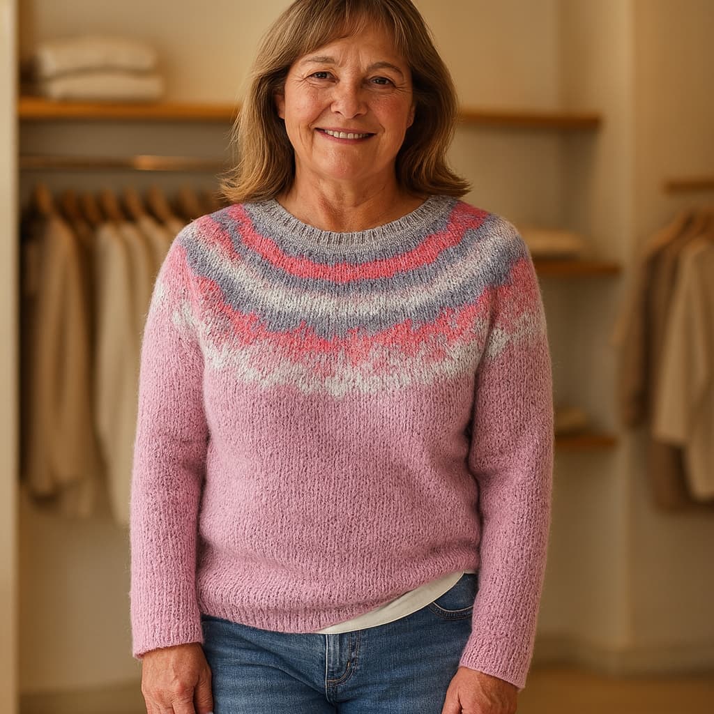 HELENA | NORDIC FAIR-ISLE SWEATER