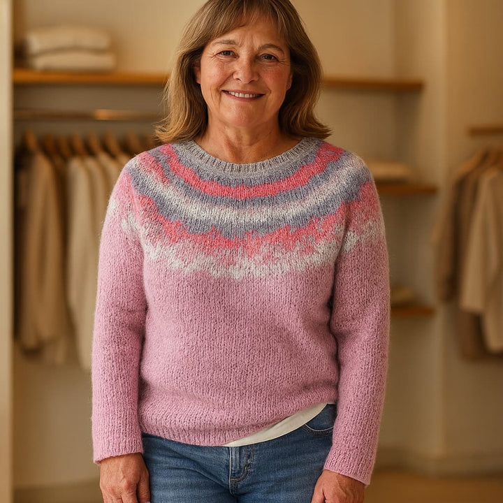 HELENA | NORDIC FAIR-ISLE SWEATER