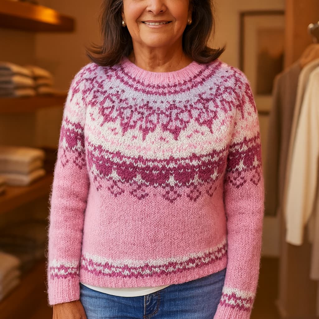 HELENA | NORDIC FAIR-ISLE SWEATER