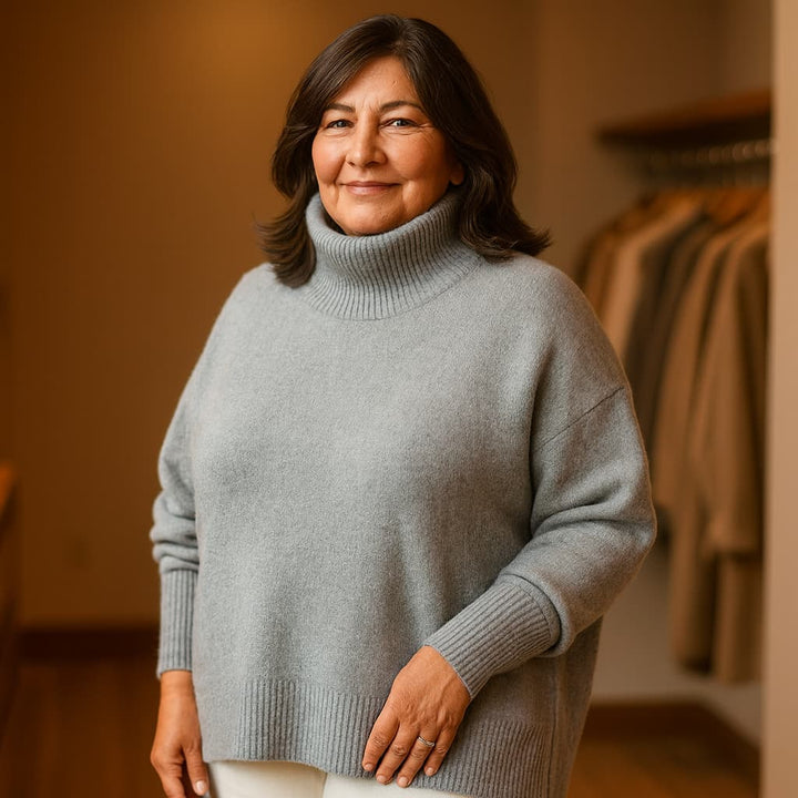 ELENA | TIMELESS ROLL-NECK SWEATER