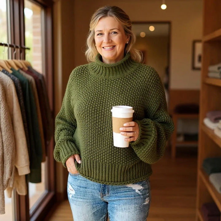 LAURA | CHUNKY COZY TURTLENECK SWEATER